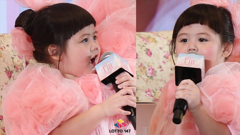 น้องแอบิเกลให้โชค