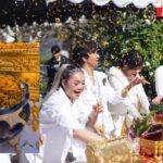 "ตั๊กแตน ชลดา" จัดพิธีบวงสรวงเลขเด็ด01-02-69