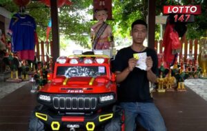 กระซิบไอ้ส้มฉุน หนุ่มขนรถจิ๊บมาแก้บน