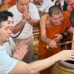 เลขขันน้ำมนต์ “หลวงปู่ศิลา” หลัง “ต๊อด ปิติ” ทำบุญใหญ่